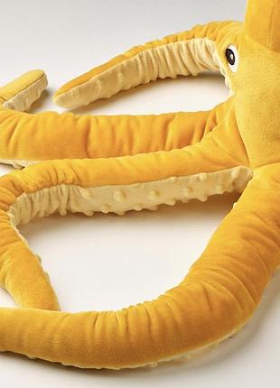Восьминіг ikea іграшка м'яка 3