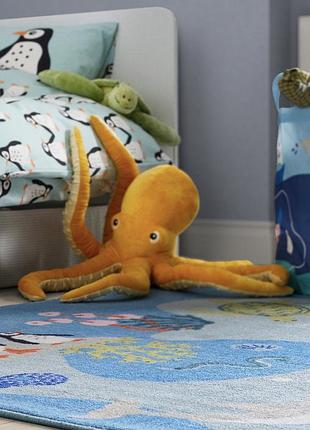 Восьминіг ikea іграшка м'яка 2