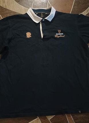 Регбийка / поло guinness england official merchandise (размер l)