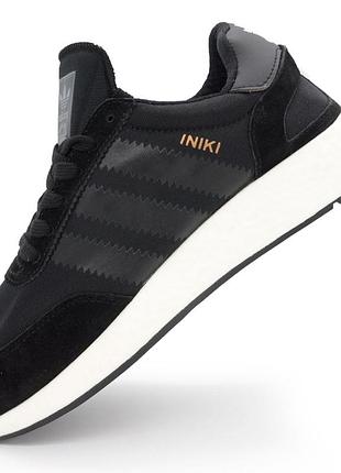 Кроссовки для бега adidas iniki runner черные №1 44. размеры в наличии: 37, 39, 41, 44, 45.
