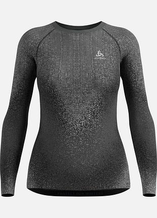 Женское термобелье, термокофта odlo blackcomb base layer top