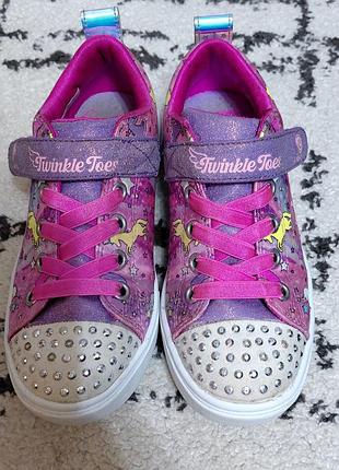 Кеди для дівчинки sketchers 30р.
