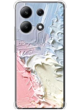 Чехол силикон с усиленными углами на телефон xiaomi redmi note 13 4g пастель v1 "3981sp-3654-58250"