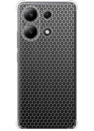 Чехол силикон с усиленными углами на телефон xiaomi redmi note 13 4g ячейки "243sp-3654-58250"