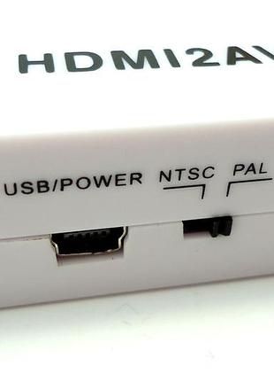 Конвертер hdmi-av(rca) 2