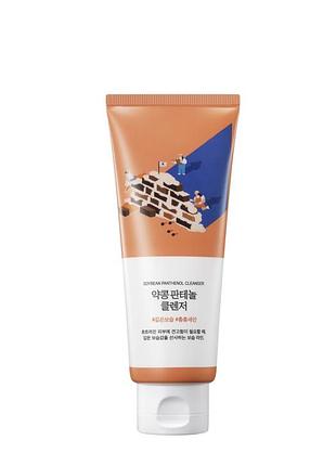 Пінка для умивання з екстрактом соєвих бобів та пантенолом round lab soybean panthenol cleanser, 150 мл