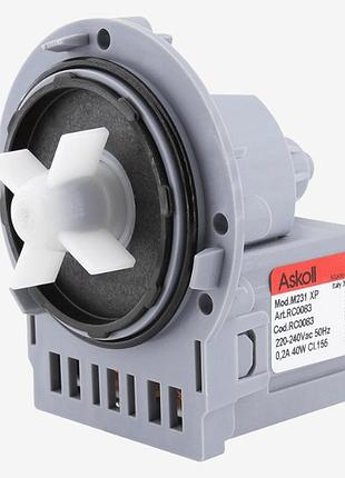 Зливний насос askoll 40w для пральних машин
