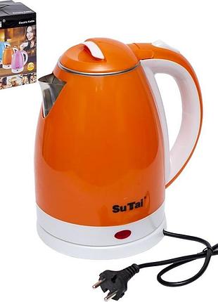 Электрочайник su tai st-8820, 2 л, 1500–2000 вт
