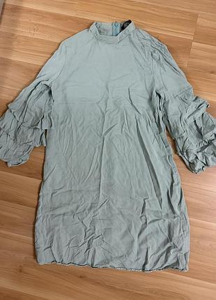 Сукня zara з пишними рукавами