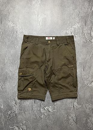 Vintage винтажные шорты jjallraven g1000 big logo биг лого outdoor аутдор size 44 размер 44