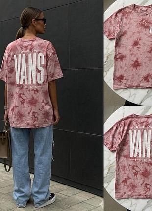 Футболка подовжена vans