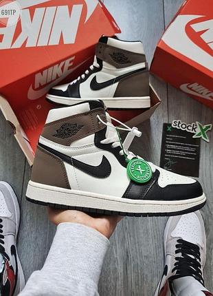 Nike air jordan 1 retro high чоловічі кросівки 42/26,5см