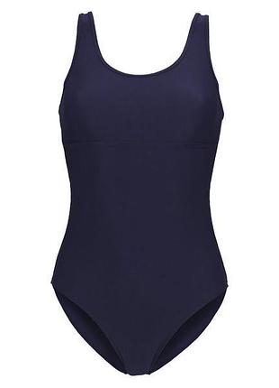 Злитий купальник esmara (німеччина) разів.38, 40, 42, 44, s, m, l, xl чорний, 44