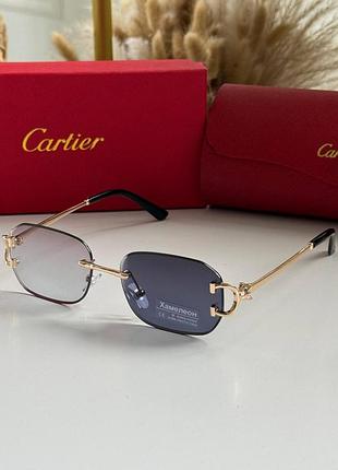 Сонцезахисні окуляри жіночі окуляри cartier . хамелеони новинка 2026