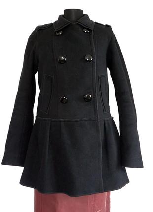 Жіноче шерстяне коротке пальто
