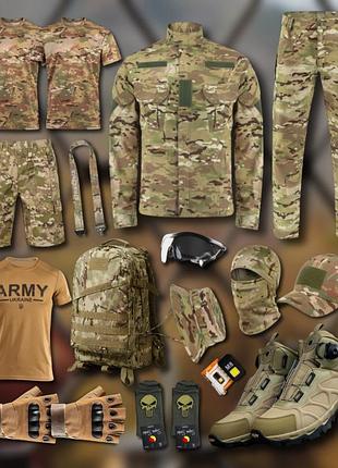Военный комплект 17 в 1 мультикам hardy army