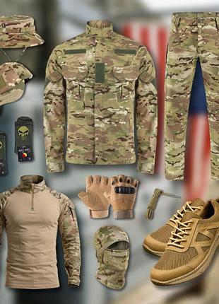 Тактичний комплект 10 в 1 мультикам us-army g5