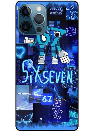 Силіконовий чохол six seven шість сім для xiaomi samsung motorola nokia iphone zte vivo oppo realme sixseven 03