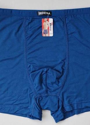 Трусы мужские indena боксеры бамбук синий 3xl 05323