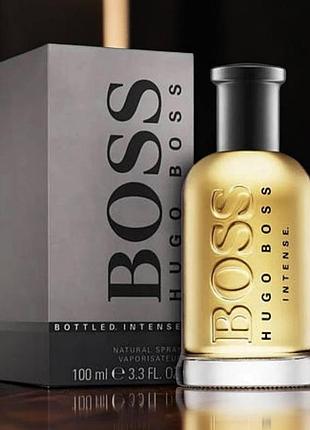 Туалетна вода чоловіча hugo boss boss bottled intense, 100 мл