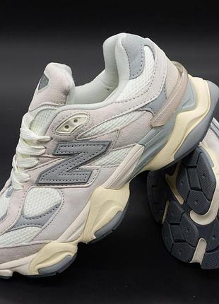 Серые кроссовки new balance 9060 38. размеры в наличии: 36, 37, 38, 39, 40.