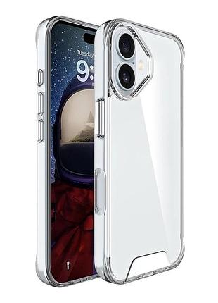 Чехол-накладка tpu space case для iphone 17 transparent 2