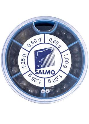Грузило розрізне (набір) salmo дробинка kp 50г (2х0,6/2х1/2х1,25г)