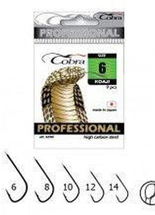 Крючки cobra pro koaji разм.014 10шт.