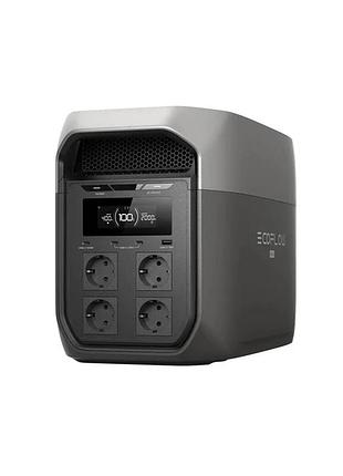 Портативная станция ecoflow delta 3 max (2048 вт·ч) 3000 вт — автономное питание для дома и работы