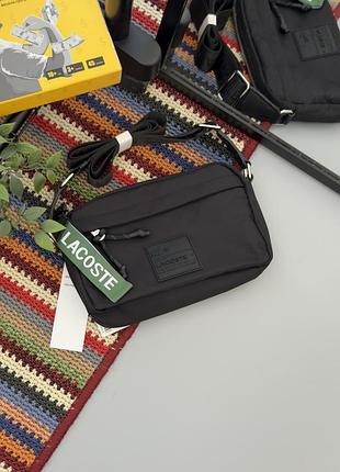 Lacoste сумка через плече / сумка на плече / лакоста / сумки / чоловічі сумки через плече / сумка жіноча
