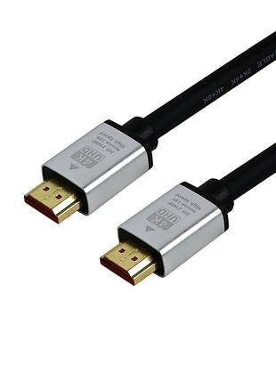 Кабель hdmi- hdmi 2.0v 5m 4k premium чорний