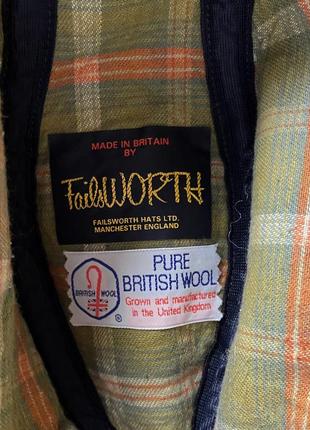 Шляпа failsworth, pure british wool, качество3 фото