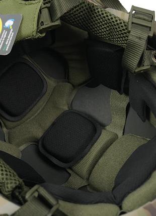 Шлем баллистический fast helmet nij iiia pe мультикам.