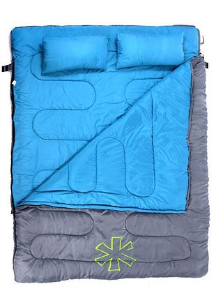 Мешок-одеяло спальный norfin alpine comfort double 250