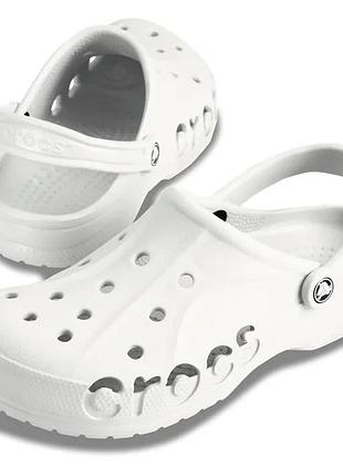 Крокси crocs baya 10126 m9/w11 42-43 27 см white