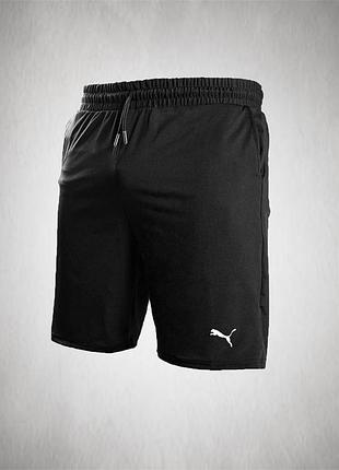 Универсальные компрессионые шорты для тренировок puma black 2025