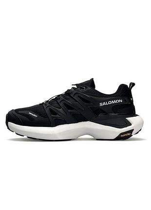 Кроссовки salomon xt pu.re advanced black white 44й 28см