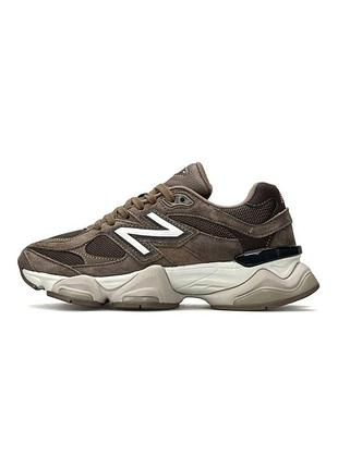 Кроссовки new balance 9060 brown beige 46