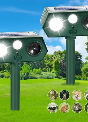 Відлякувач тварин/гризунів/птах outdoor solar animal repeller