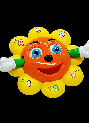Музыкальный цветок solar "sunflower dance" (25 см) желтый yj388-8