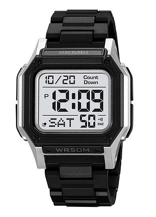 Skmei 2264bksiwt black-silver-white