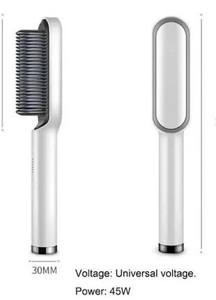 Расческа выпрямитель hair straightener hqt-909b
