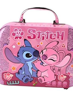Набор детской косметики и аксессуаров для девочек стич 15 предметов 661-6 stitch фиолетовый