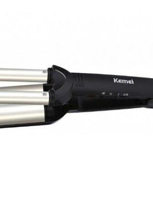 Потрійна плойка kemei km-2022