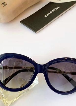 Женские солнцезащитные очки ch (5429) blue lux