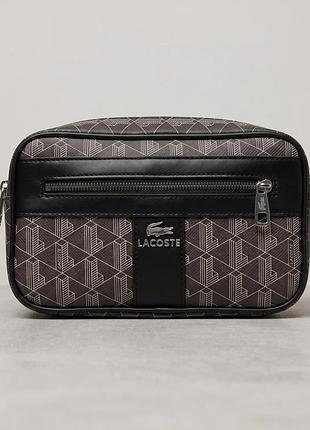 Мужская сумка на грудь (слинг), бананка lacoste (32-1)