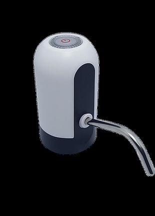 Сенсорна насадка-помпа на пляшку automatic water dispenser біла top shop ua_
