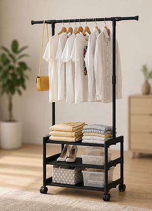 Напольная вешалка single-pole shoe and hat rack / одинарная стойка-вешалка