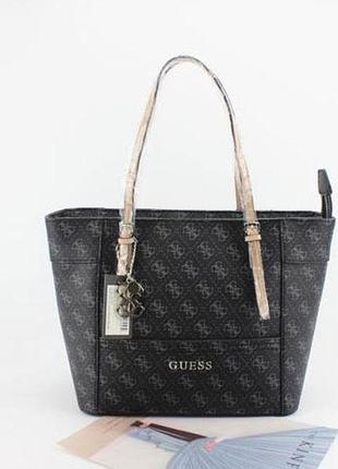 Жіноча сумка guess (814) grey