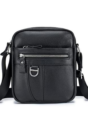 Кожаная сумка на плечо leather collection (8865)